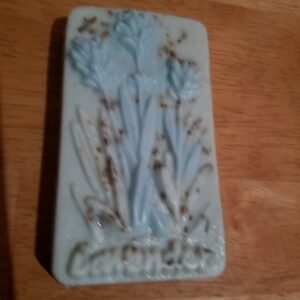 Lavender-themed soap