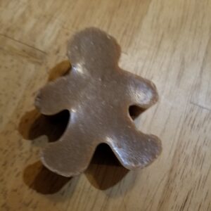 Coffee Gingerbread Man Soap