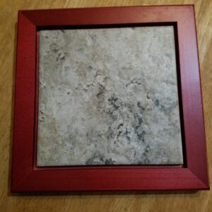 Red Frame-Tiled Trivet