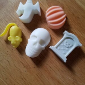 Small Halloween Soaps (five different designs)