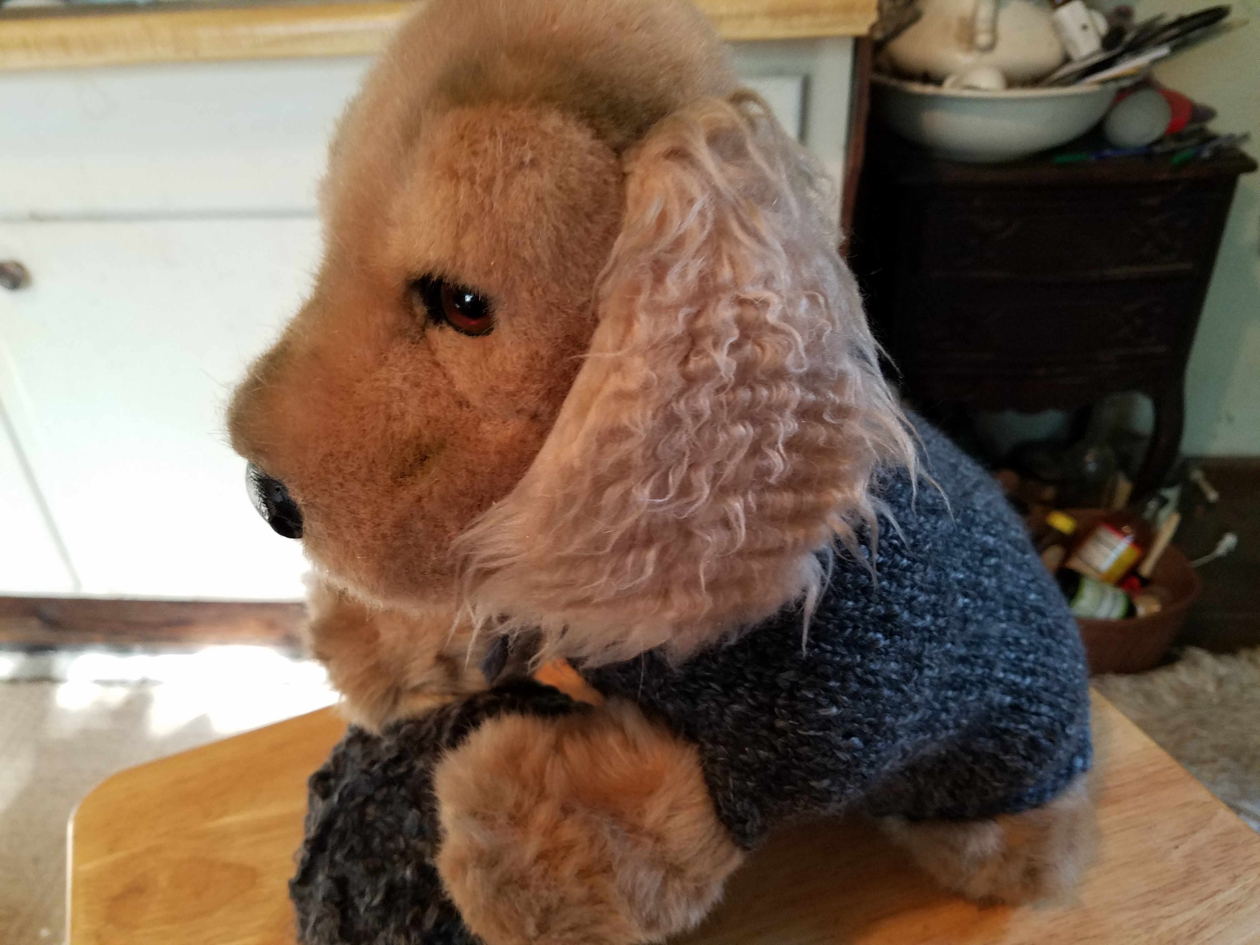 Extra-small Dog/Cat grey sweater