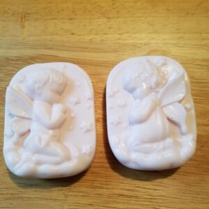 Pair of Christmas Angel Soaps
