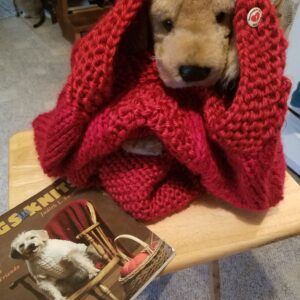 Extra Large Red Dog Sweater for your Best Friend