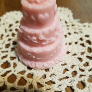 Wedding cake in soap form..great for favors!