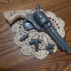 Cowboy cute-gun and bullets in soap!!