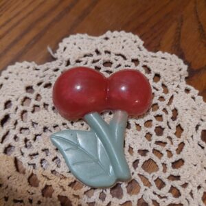 Cherry lovers unite!! small soap in cherry form