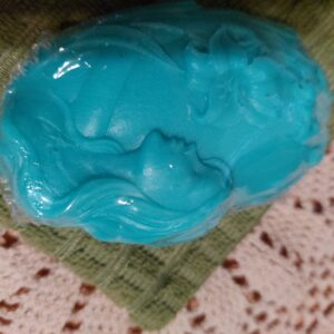 Lovely lady in mosquito repellent soap with wonderful fragrance