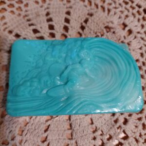 Aloha series -Surf's up!! what is more hawaiian than this!! a surfer in the waves..mosquito repellent soap