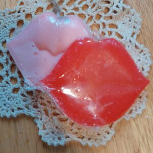 Yummy Lips-February soap of the month-with or without hanger