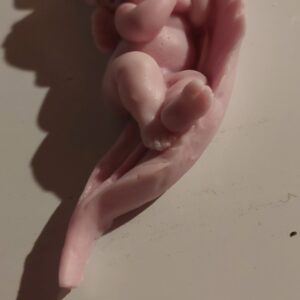 December soap of the month..baby angel in leaf..darling!!